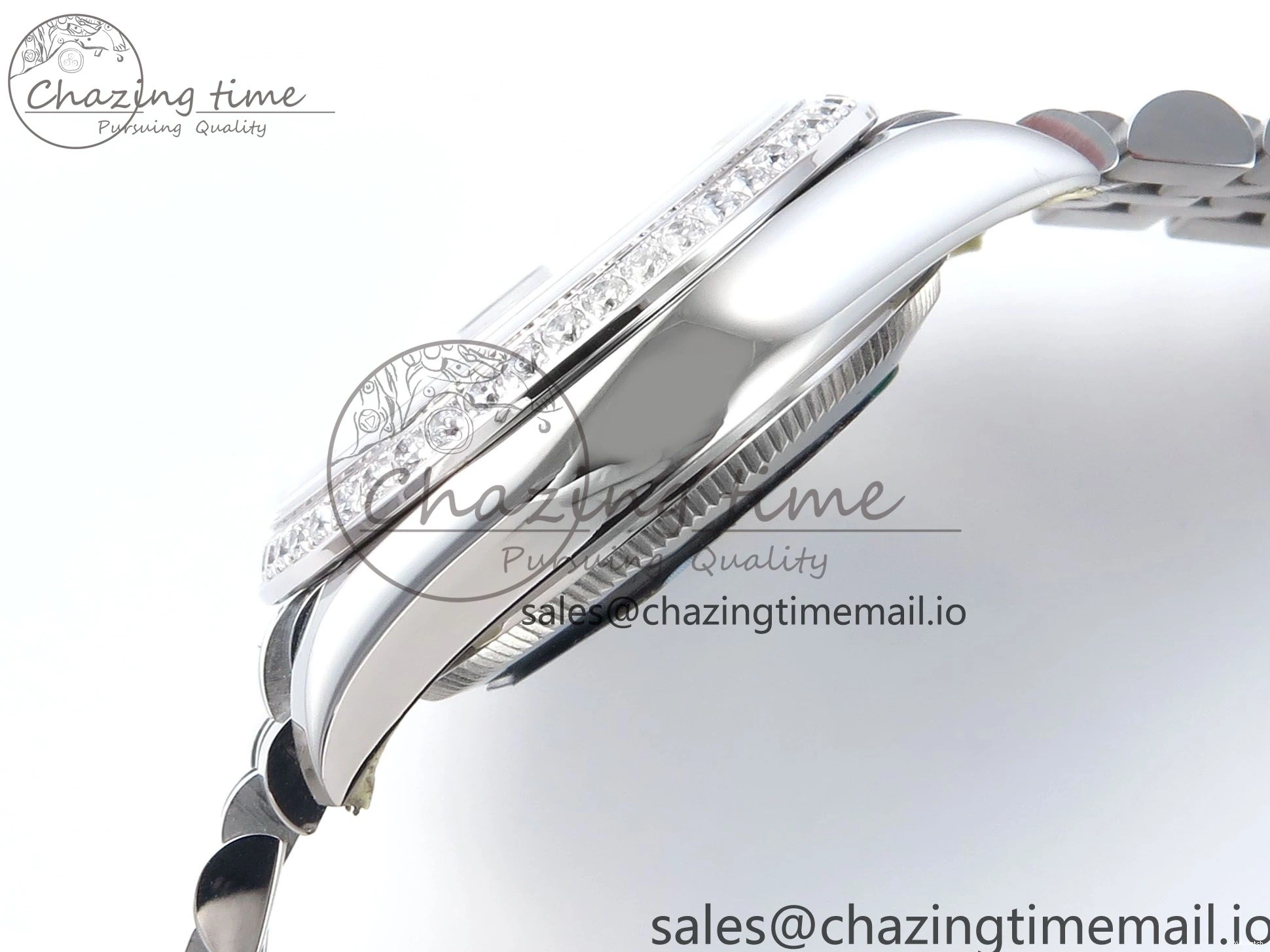 Dial White 31 ARF 1:1 Bezel SS ETA DateJust Best 2688 Jubilee Roman Steel Edition 278384RBR Bracelet Diamonds 904L on 0125